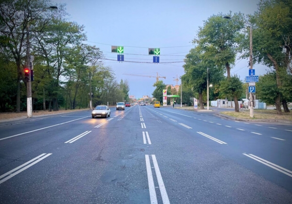 На Николаевской дороге ввели новую схему дорожного движения