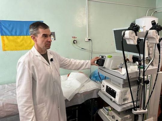 Зусиллями фондів «Надія» та HopeUA у прифронтовому шпиталі обладнано кабінет гастроколоноскопії та встановлено апарат «штучна нирка»
