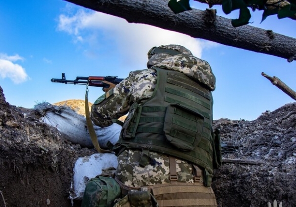 Карта боевых действий в Украине 10 декабря