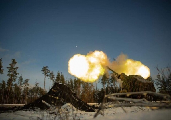 Карта боевых действий в Украине 22 декабря