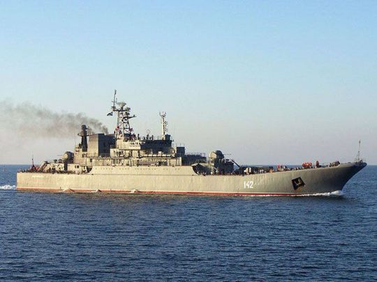 Відправили вслід за «москвою»: українські воїни знищили великий десантний корабель росії