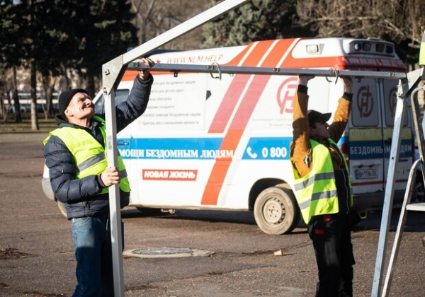 На Куликовом поле открыли пункт обогрева: готовят "пункты Незламності"