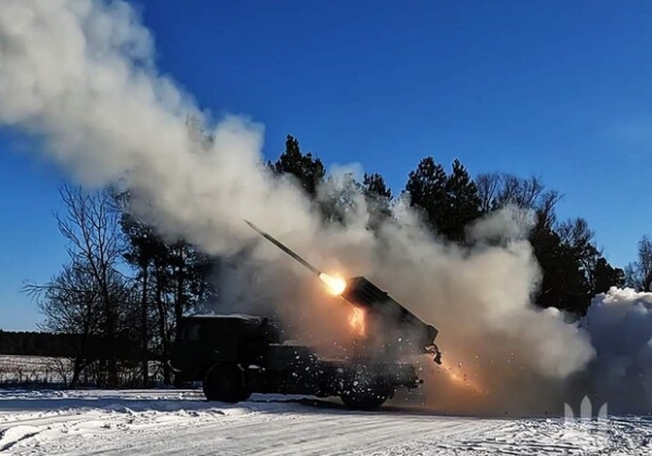 Карта боевых действий в Украине 18 января