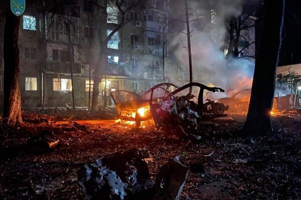 Ночная атака "шахедами" в Одессе: есть попадание в жилой дом, есть пострадавшие (обновлено)