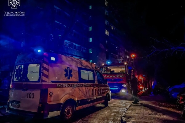 В Одессе горело общежитие "политеха" (фото, видео)