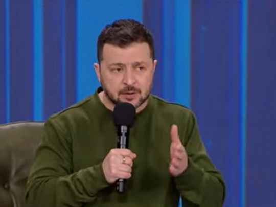 «Наші плани щодо контрнаступу восени минулого року були на столі Кремля до того як почався контрнаступ», — Зеленський