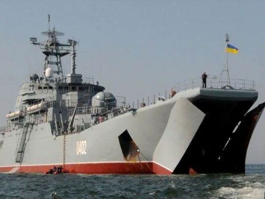 ЗСУ завдали ракетного удару по захопленому окупантами кораблю «Костянтин Ольшанський»