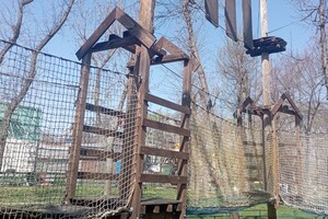 Сходи с малышами: где в Одессе искать веревочные парки