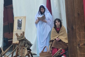 Открытие скульптуры, концерт и Пасхальная реконструкция: в Одессе прошли мероприятия, приуроченные к Пасхе