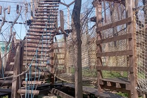 Сходи с малышами: где в Одессе искать веревочные парки