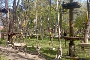 Сходи с малышами: где в Одессе искать веревочные парки