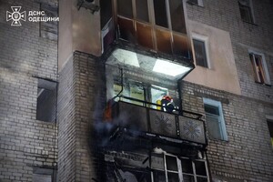 На Педагогической загорелись балконы многоэтажки