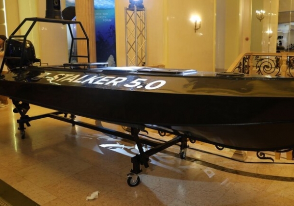 В Одессе показали новый украинский морской дрон
