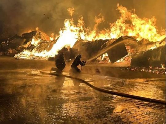 Дрони атакували військовий аеродром у російському Єйську, палала пожежа