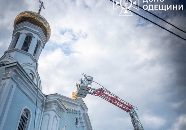 Что горело в храме на Леонтовича в Одессе