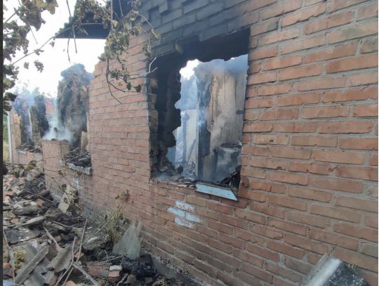 Росіяни били по Нікопольщині: понівечена агрофірма, зруйновані будинки