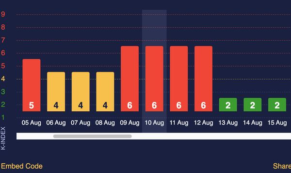 Підвищена сонячна активність: прогноз магнітних бур на 10 -12 серпня