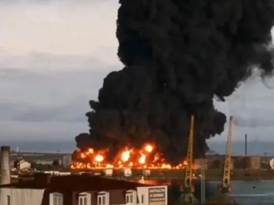 У Сумській області вночі пролунали вибухи, а в рф палала чергова нафтобаза