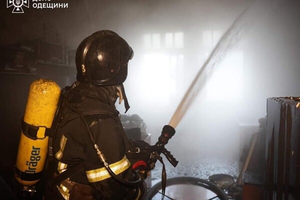 В центре Одессы произошел пожар в университете