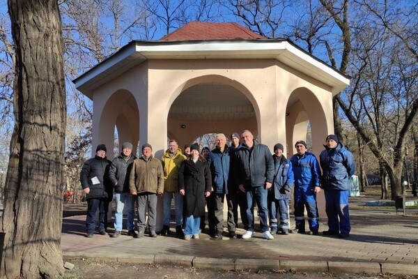 В Одессе снова работает бюветный комплекс в сквере Мечникова
