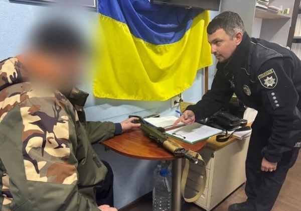 Менее чем за месяц найденное оружие задекларировали почти сотня жителей Одесской области