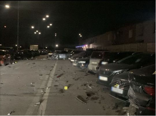 Вночі п’яний водій у Києві протаранив 7 автомобілів та травмував двох своїх пасажирів: в поліції розповіли деталі