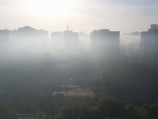 На вулицю краще не виходити: в КМДА повідомили про погіршення в столиці стану повітря
