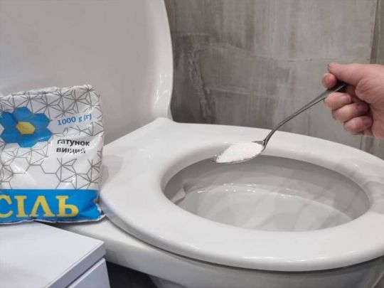 Зробіть як в Німеччині: стало відомо, чому варто щотижня засипати сіль в унітаз