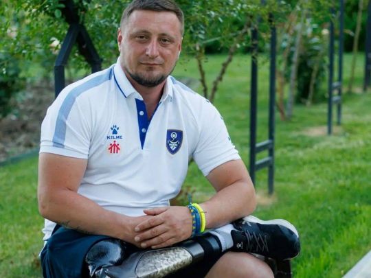 «У нас відібрали весь страх»: військовий про бої за Донбас, ампутацію та футбол на милицях