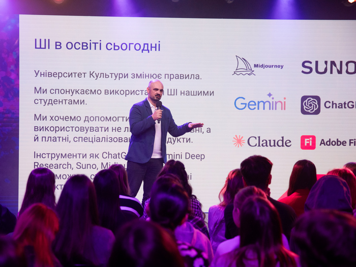 «Ера ШІ починається в Університеті культури!» — Михайло Поплавський