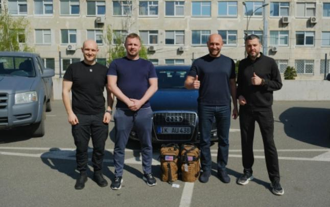 ГО «Спілка підприємців теле- та кіноіндустрії» на чолі з Артемом Колюбаєвим передали допомогу на фронт