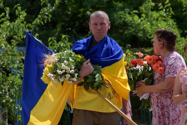 На Одесчину после почти двух лет плена вернулся защитник Украины