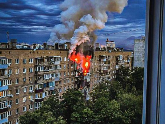 Десятки дронів атакували Харків уночі: є загиблі та поранені (фото, відео)
