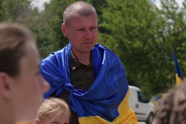 На Одесчину после почти двух лет плена вернулся защитник Украины