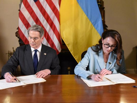 Україна зробила перший крок до реалізації угоди з США про видобуток корисних копалин